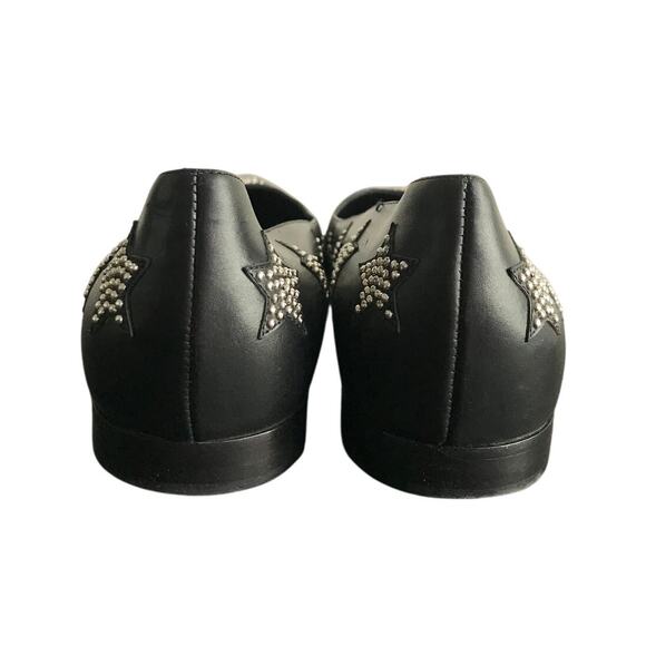 Saint Laurent Paris Flat Wmns Size 40EU Studded Star Pointed Toe Leather LuxCool - Picture 3 of 8